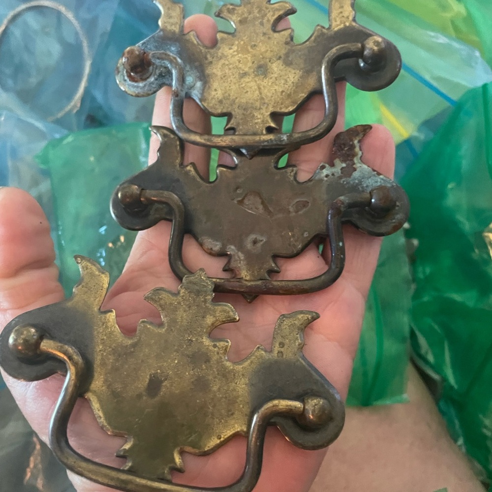 Vintage Brass Wall Decor